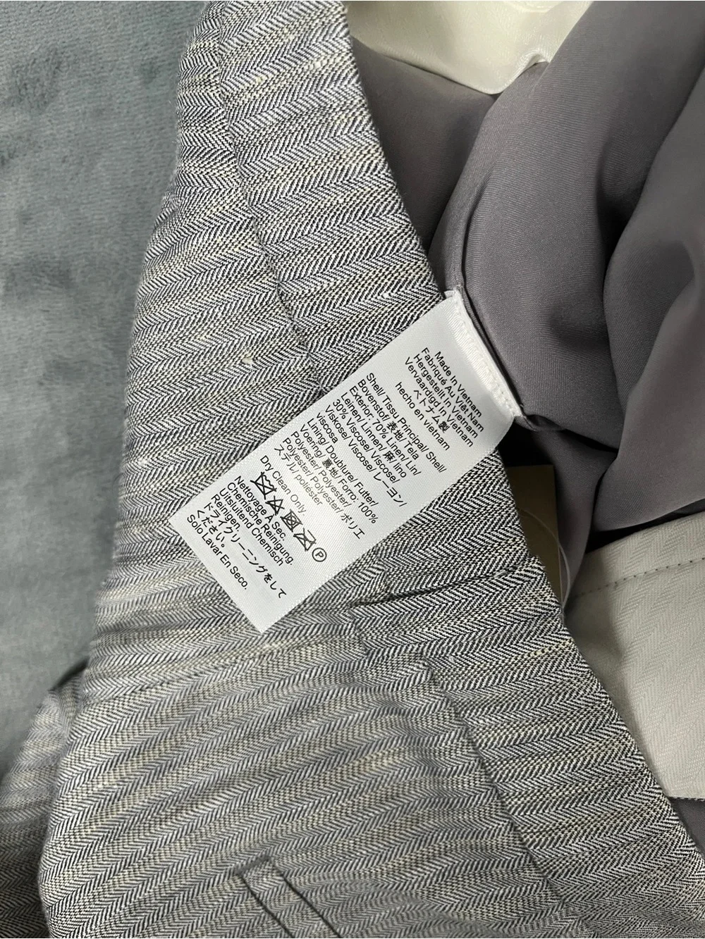 J. Crew Lucia Short Women’s Size 6 32x4 Herringbone Linen Blend